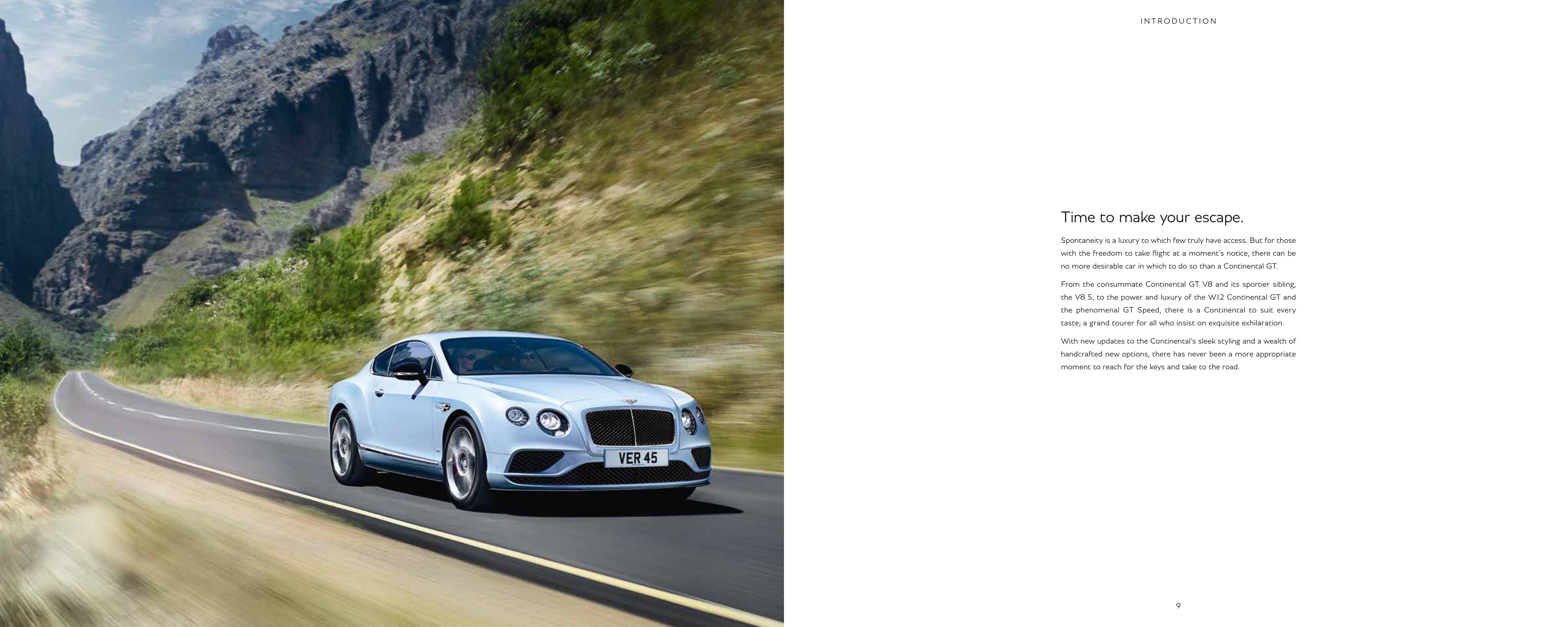 2016 Bentley Continental GT Brochure Page 15